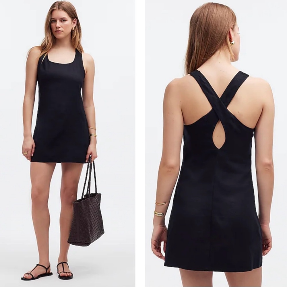 Madewell Black Mini Dress